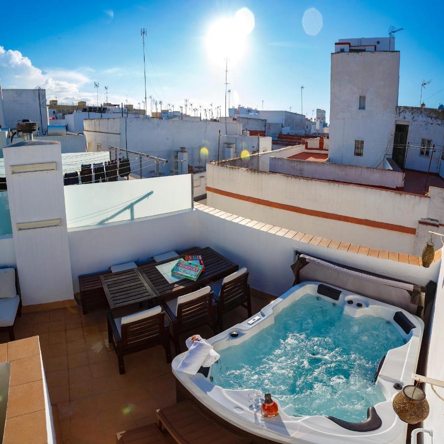 Atico & Jacuzzi Cruz By Cadiz4Rentals 외부 사진