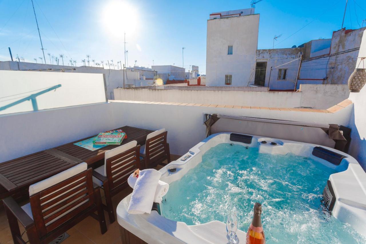 Atico & Jacuzzi Cruz By Cadiz4Rentals 외부 사진